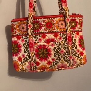 Vera Bradley Pink Floral Shoulder Purse